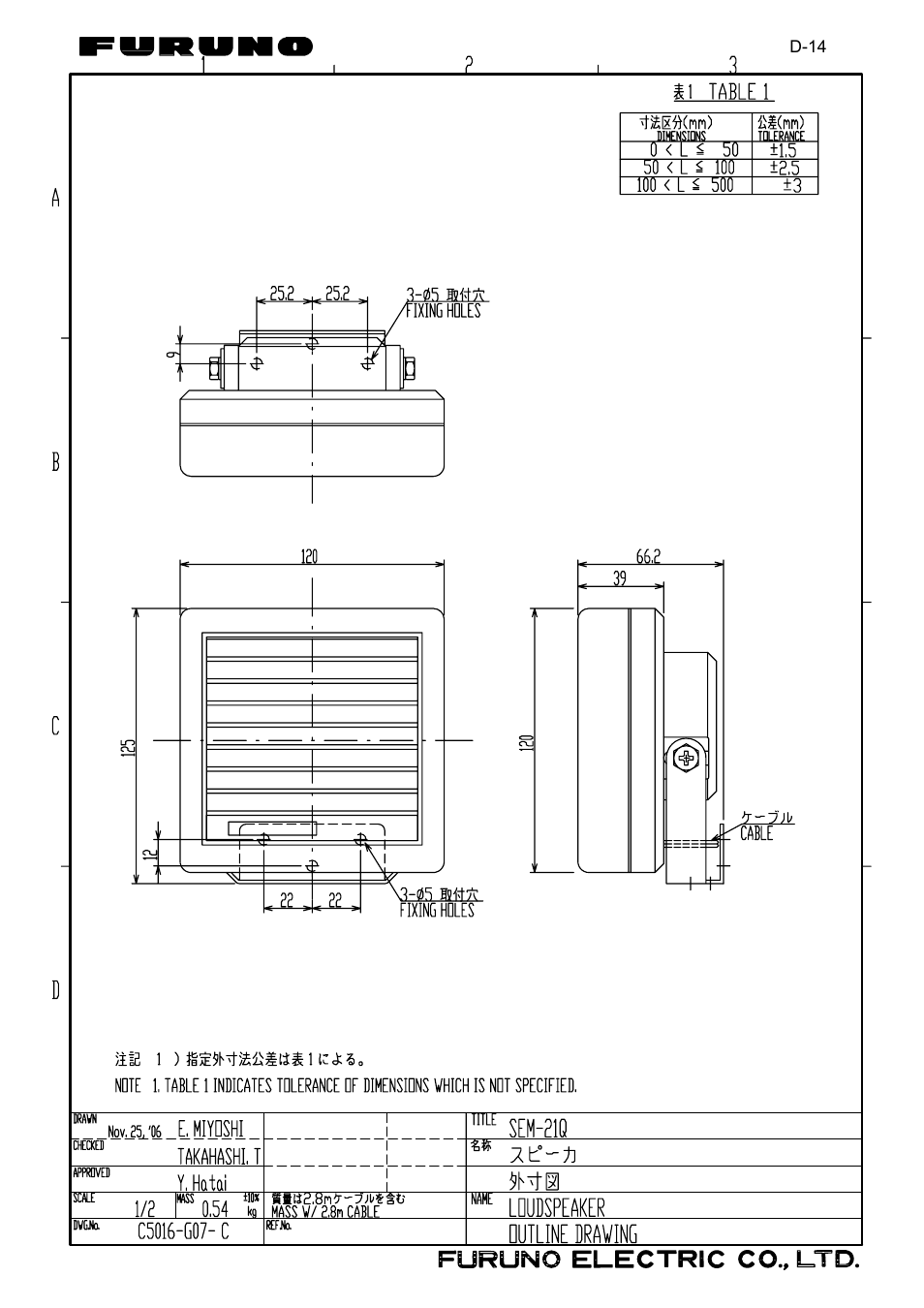 Furuno FM-8800S User Manual | Page 60 / 72