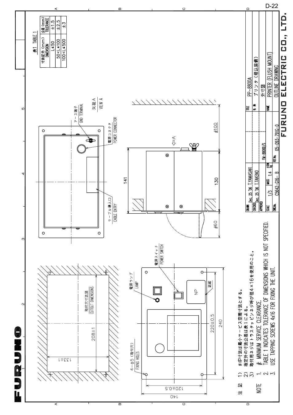 Furuno FM-8800S User Manual | Page 68 / 72