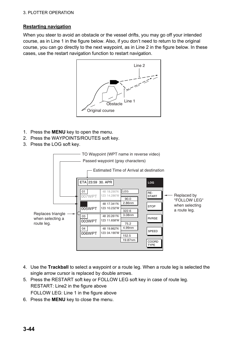 Furuno NATVET 1824C User Manual | Page 109 / 239