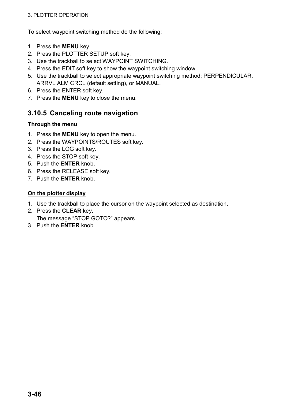 Furuno NATVET 1824C User Manual | Page 111 / 239