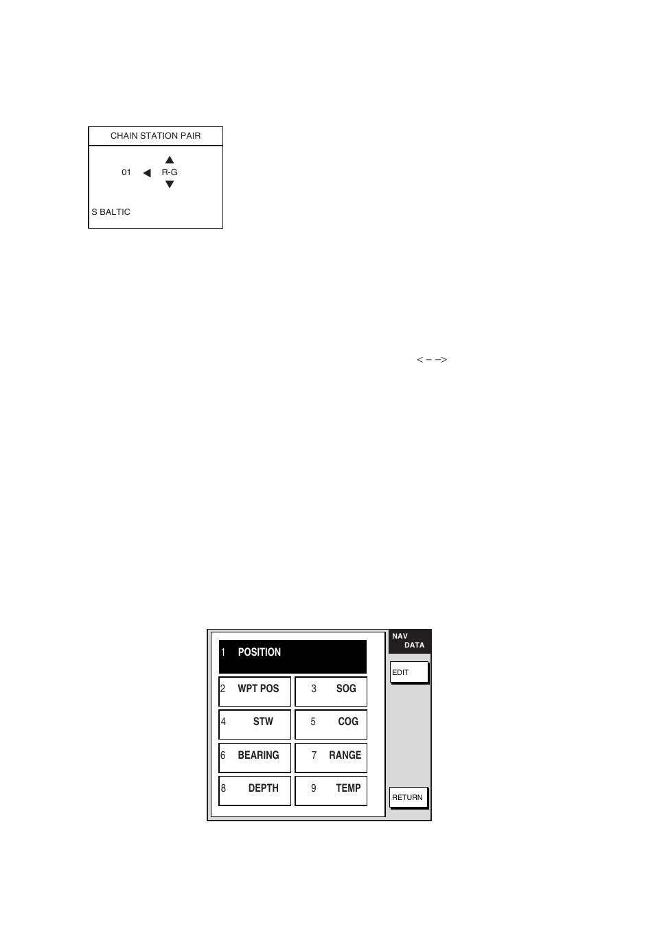 8 nav data display setup | Furuno NATVET 1824C User Manual | Page 191 / 239