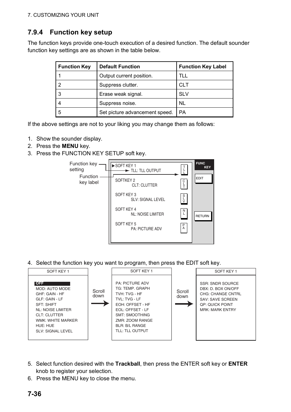 Furuno NATVET 1824C User Manual | Page 197 / 239