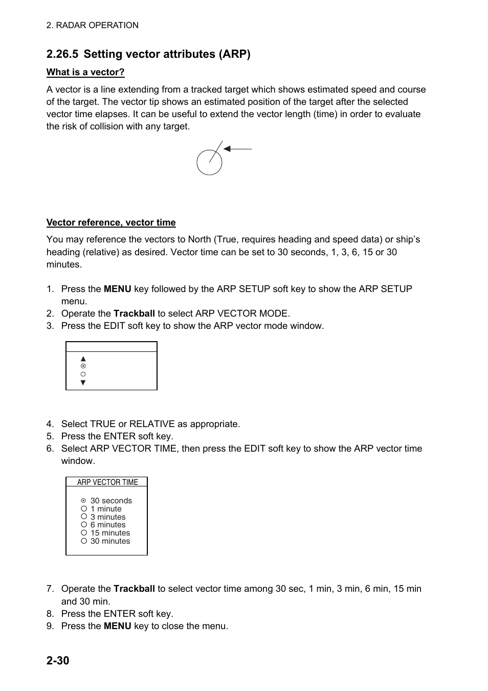 Furuno NATVET 1824C User Manual | Page 59 / 239