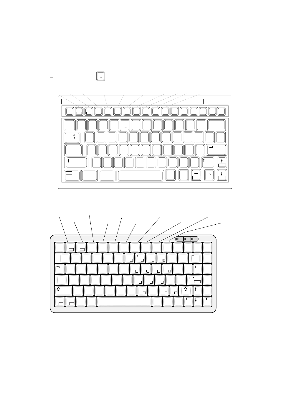 3 7.2.2 keyboard, Euro mark) on, Key is not used | Keyboard for ib-581, Keyboard for ib-583, Nbdp system overview | Furuno FS-5070 User Manual | Page 125 / 219
