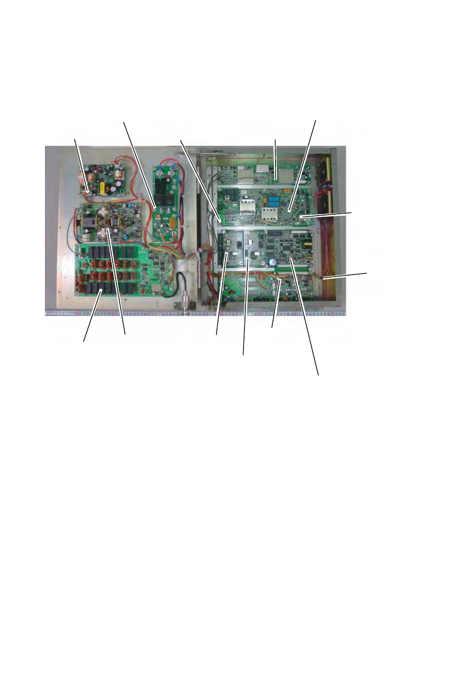 Parts location | Furuno FS-5070 User Manual | Page 204 / 219