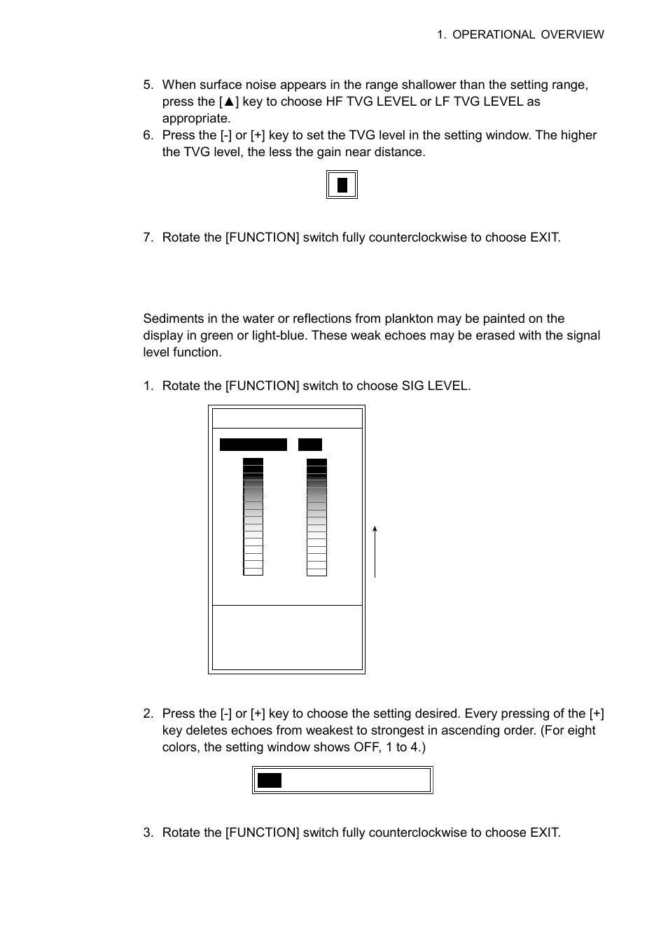 13 eliminating weak echoes | Furuno FCV-1100L User Manual | Page 25 / 84
