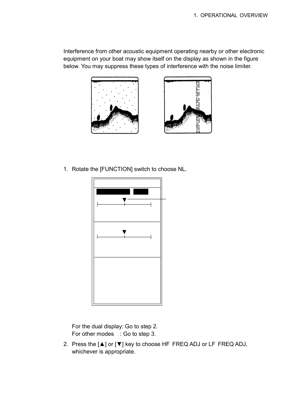 16 suppressing interference | Furuno FCV-1100L User Manual | Page 29 / 84