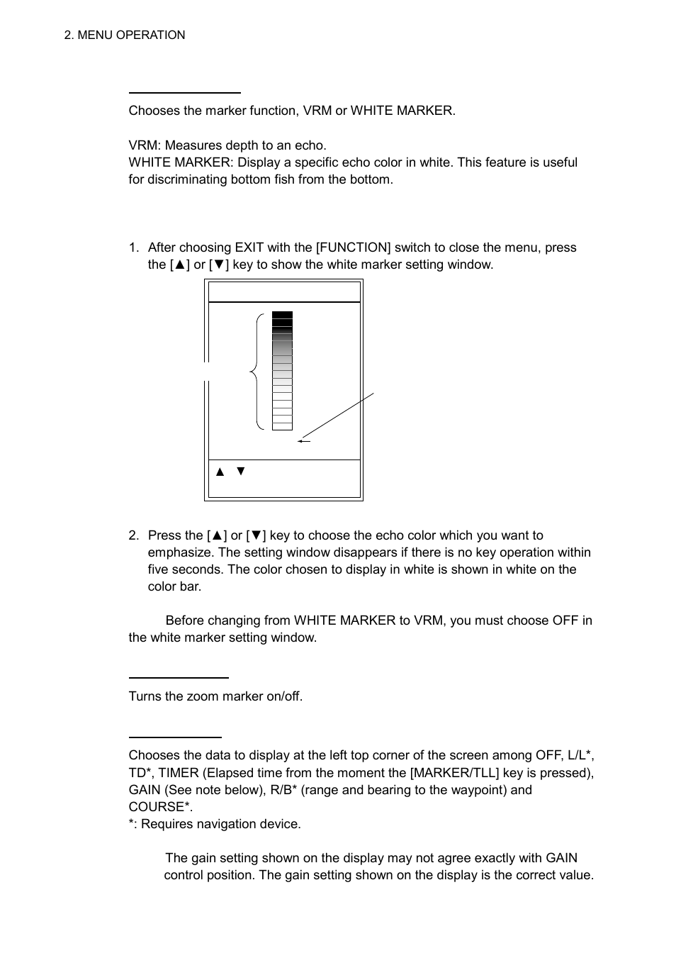 Furuno FCV-1100L User Manual | Page 34 / 84