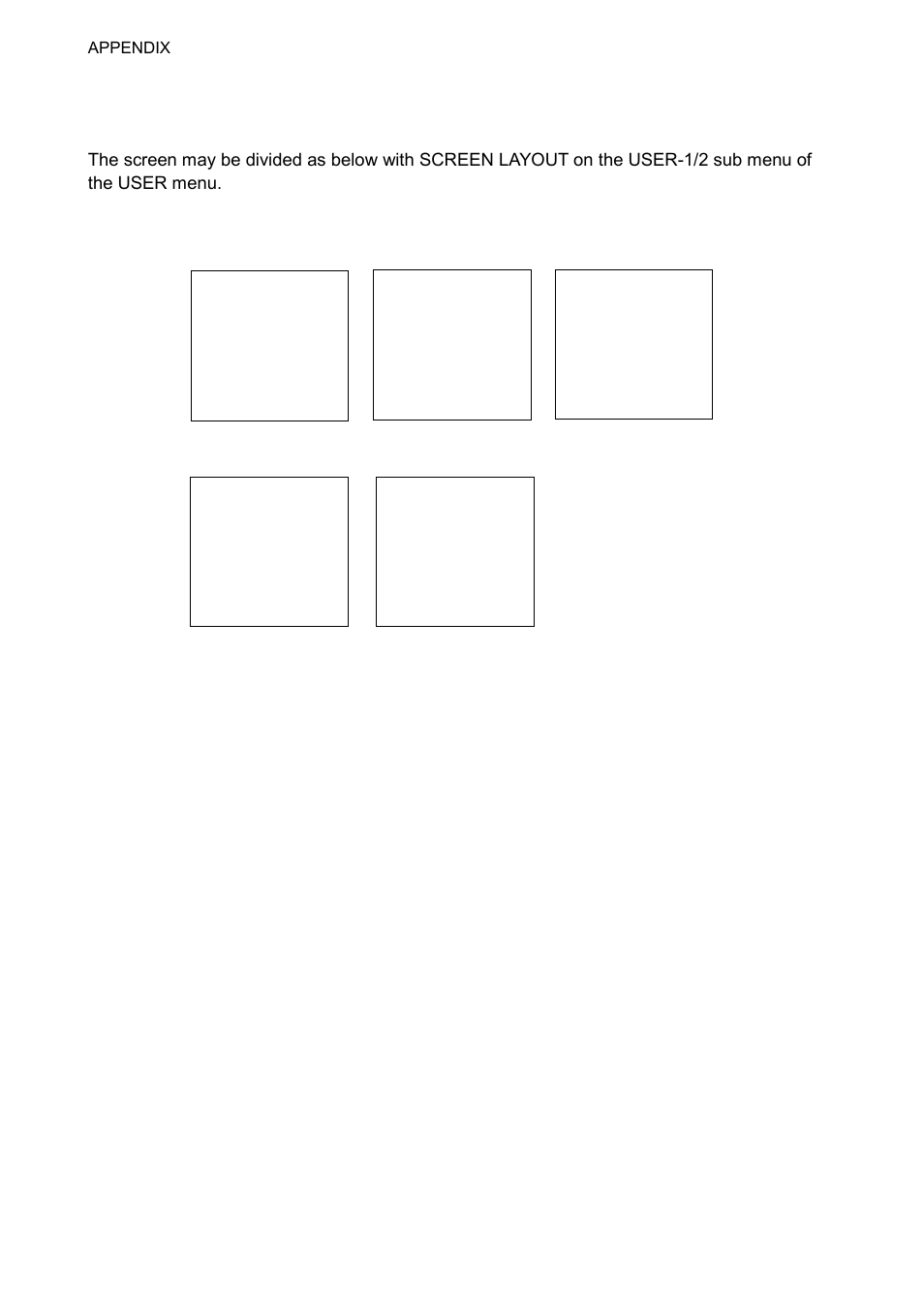 Screen division, Full screen | Furuno FCV-1100L User Manual | Page 76 / 84