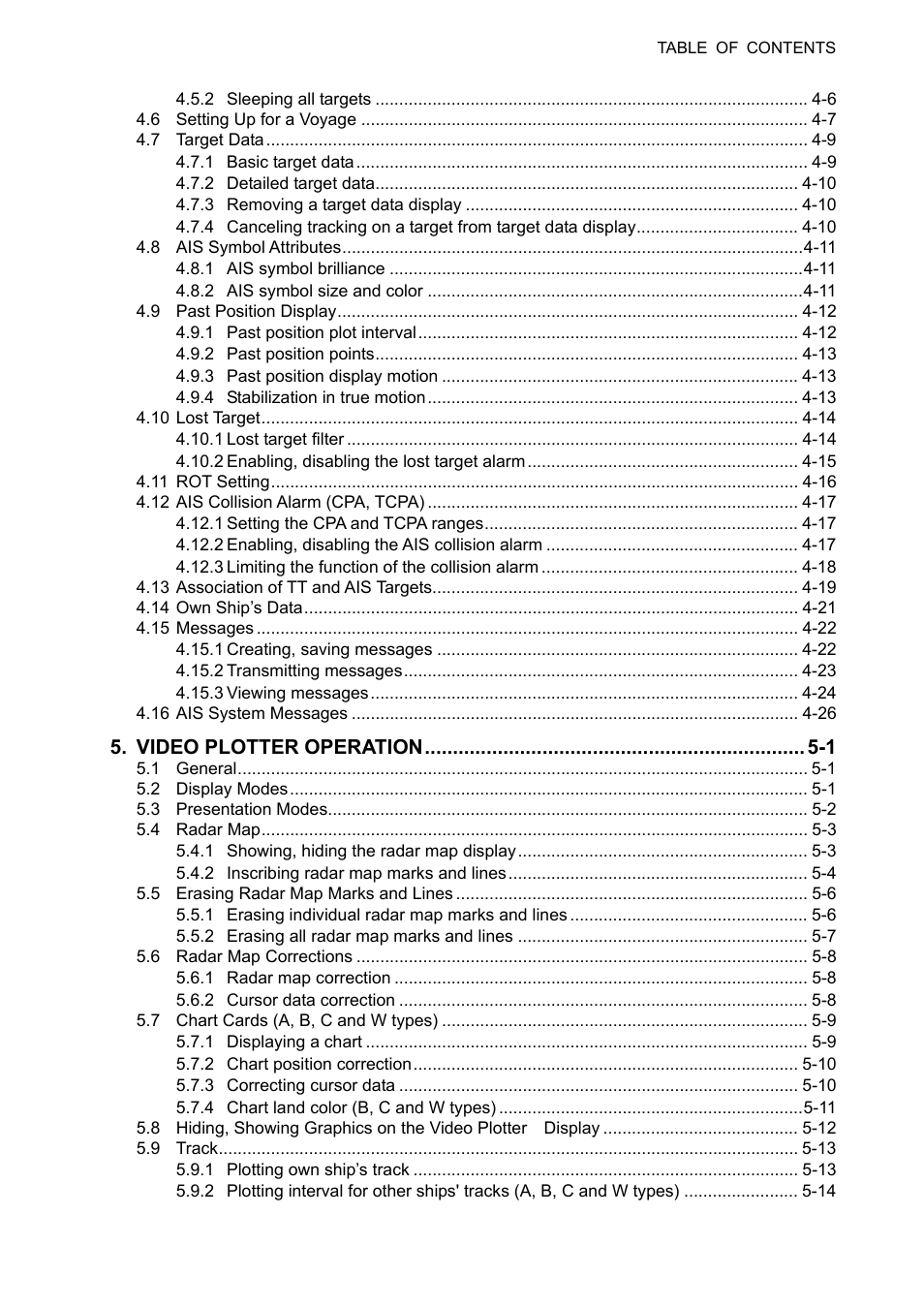 Furuno FAR-2107 User Manual | Page 11 / 280