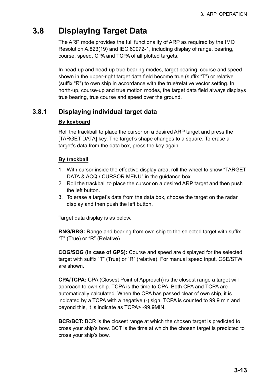 8 displaying target data | Furuno FAR-2107 User Manual | Page 145 / 280