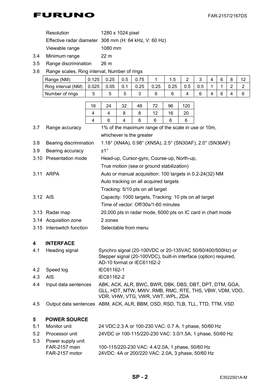 Furuno | Furuno FAR-2107 User Manual | Page 24 / 280