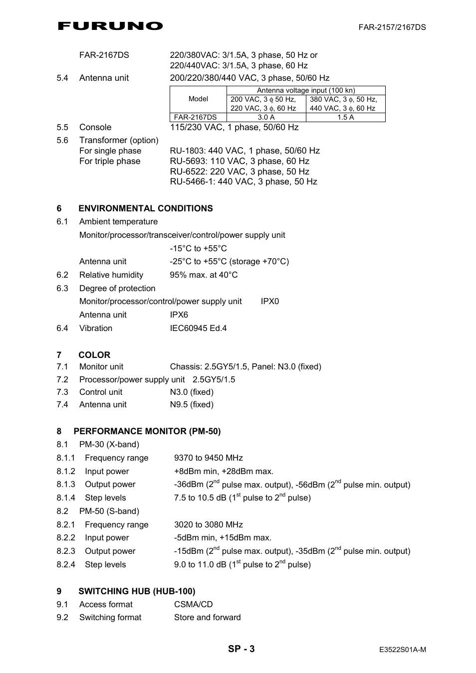 Furuno | Furuno FAR-2107 User Manual | Page 25 / 280