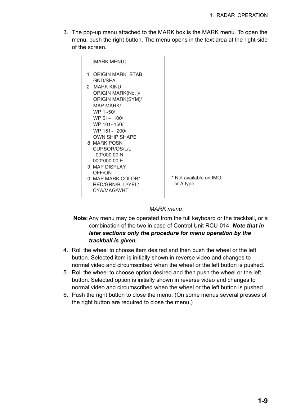 Furuno FAR-2107 User Manual | Page 35 / 280