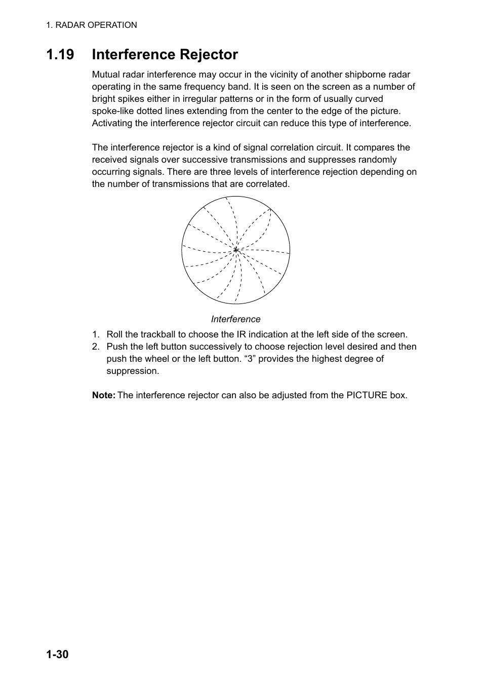 19 interference rejector | Furuno FAR-2107 User Manual | Page 56 / 280