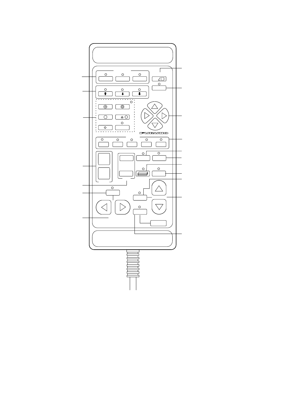 Remote control box, Figure 1-5 remote control box | Furuno MODEL CSH-73 User Manual | Page 16 / 102