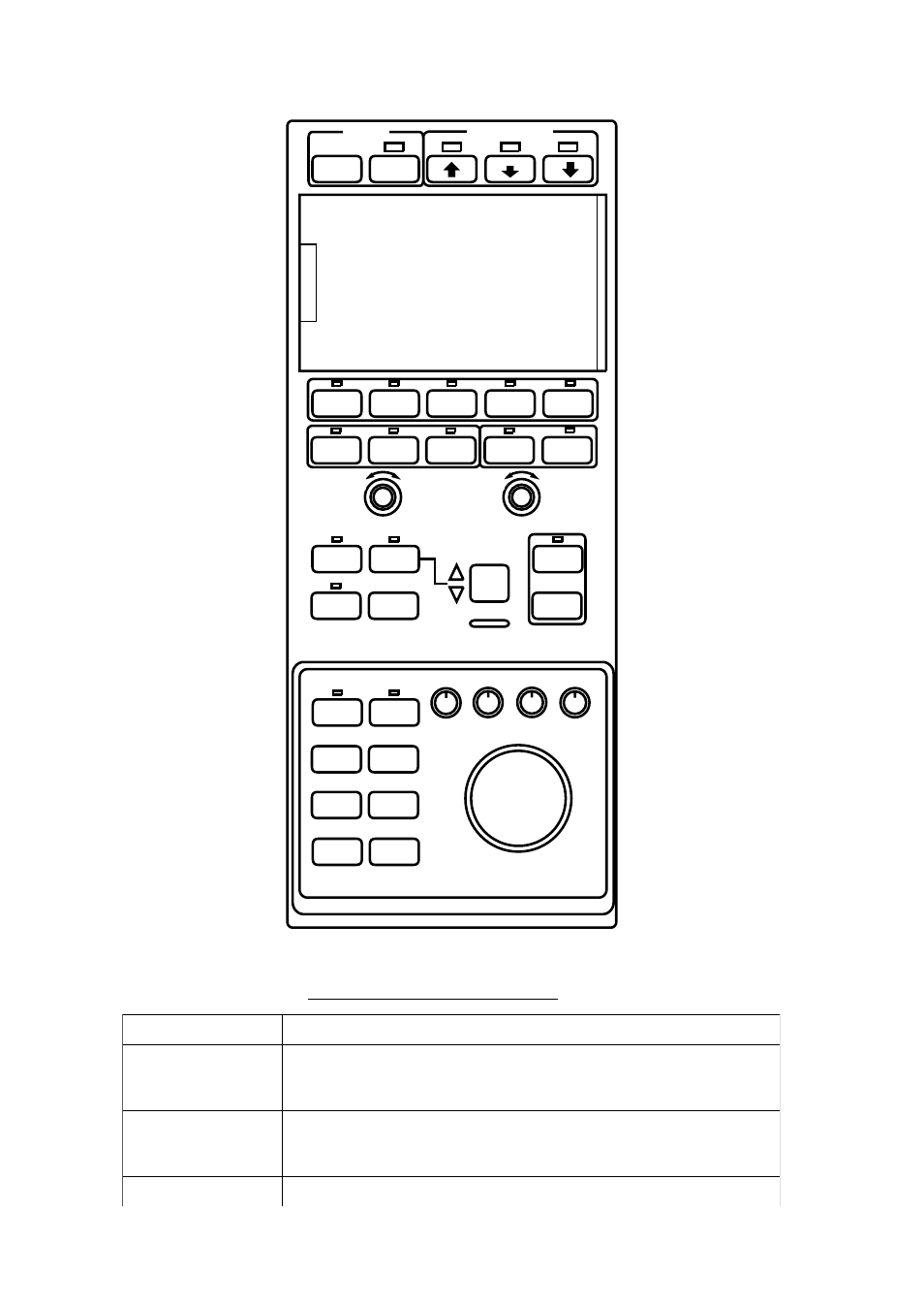 Main panel | Furuno COLOR SCANNING CSH-23F/24F User Manual | Page 12 / 116