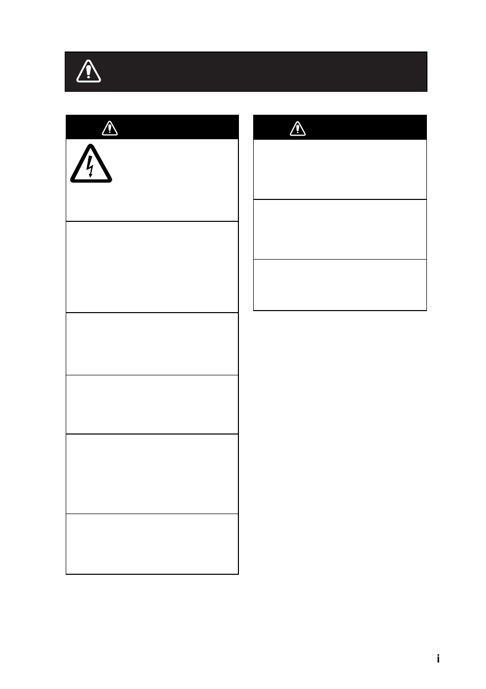 Safety instructions, Warning | Furuno COLOR SCANNING CSH-23F/24F User Manual | Page 3 / 116