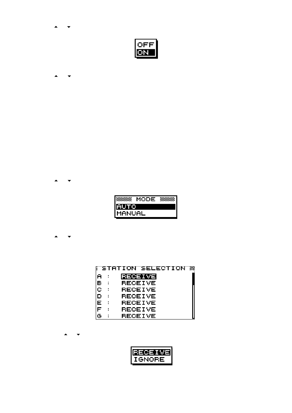 5 selecting stations | Furuno NX-300 User Manual | Page 25 / 65
