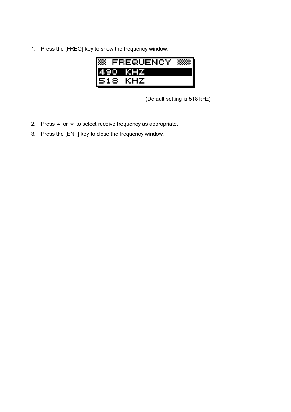 12 selecting receive frequency | Furuno NX-300 User Manual | Page 34 / 65