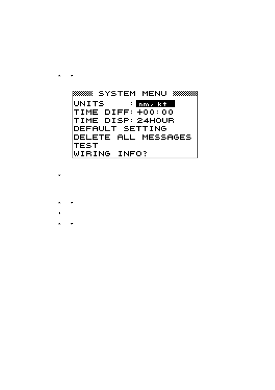 2 time difference (using local time) | Furuno NX-300 User Manual | Page 36 / 65