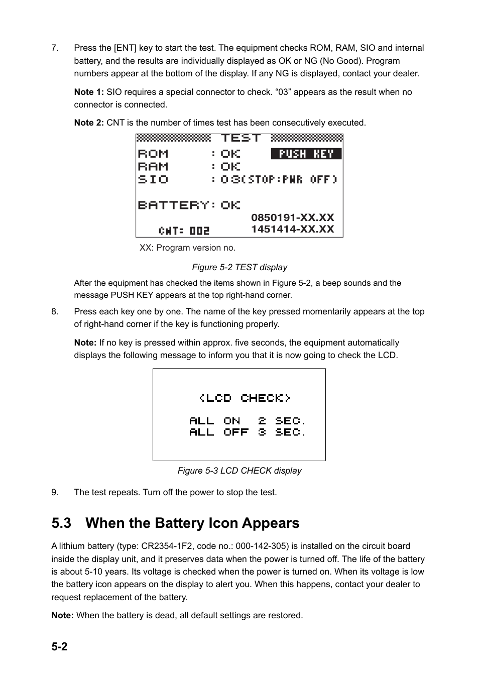 3 when the battery icon appears | Furuno NX-300 User Manual | Page 44 / 65