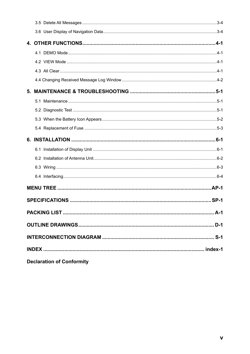 Furuno NX-300 User Manual | Page 7 / 65