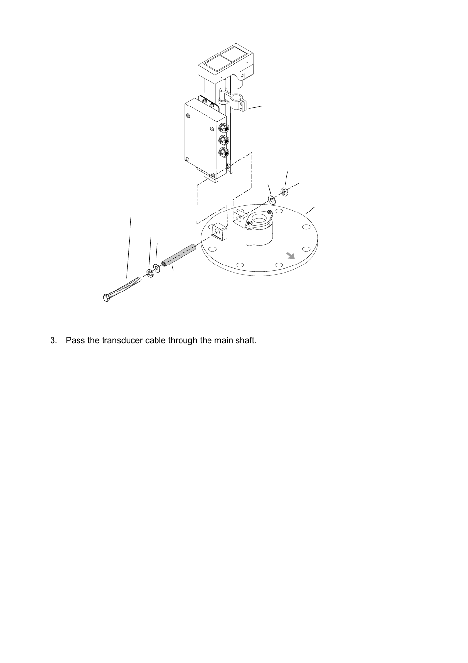 Hex. bolt (m10x30) spring washer | Furuno SEARCHLIGHT CH-250 User Manual | Page 20 / 79