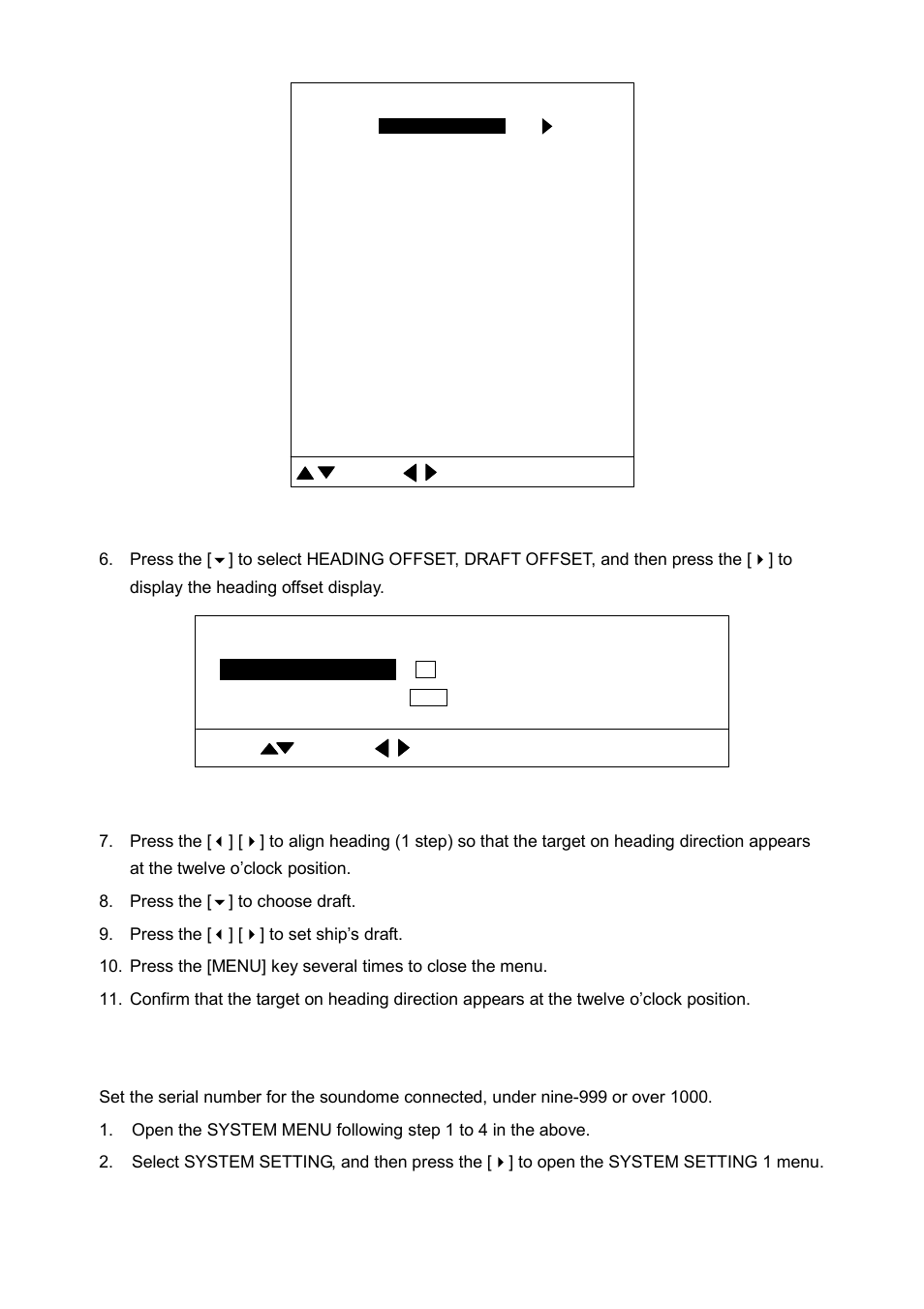 Soundome setting confirmation | Furuno SEARCHLIGHT CH-250 User Manual | Page 45 / 79