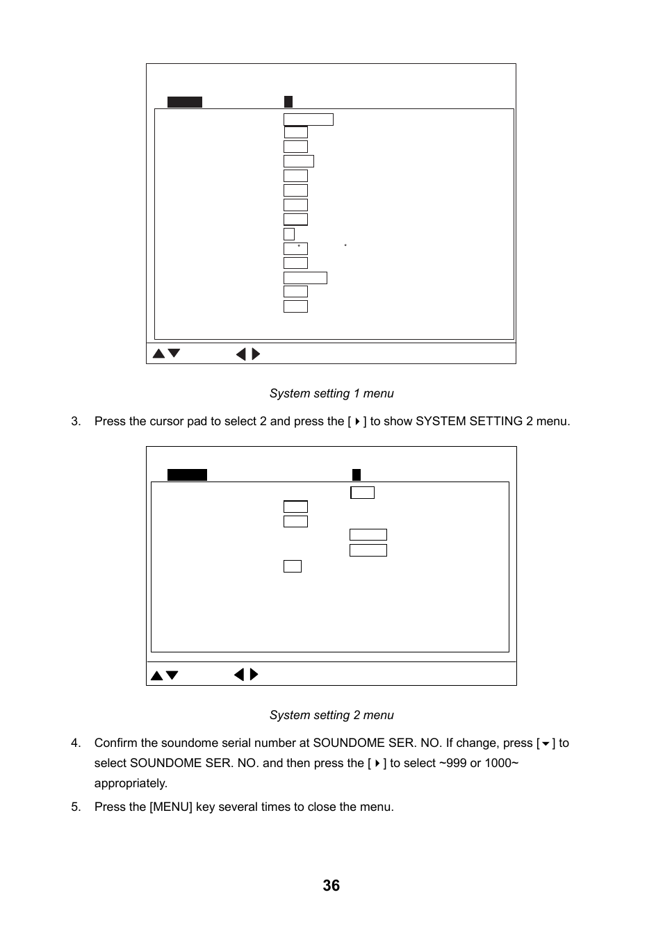 Furuno SEARCHLIGHT CH-250 User Manual | Page 46 / 79