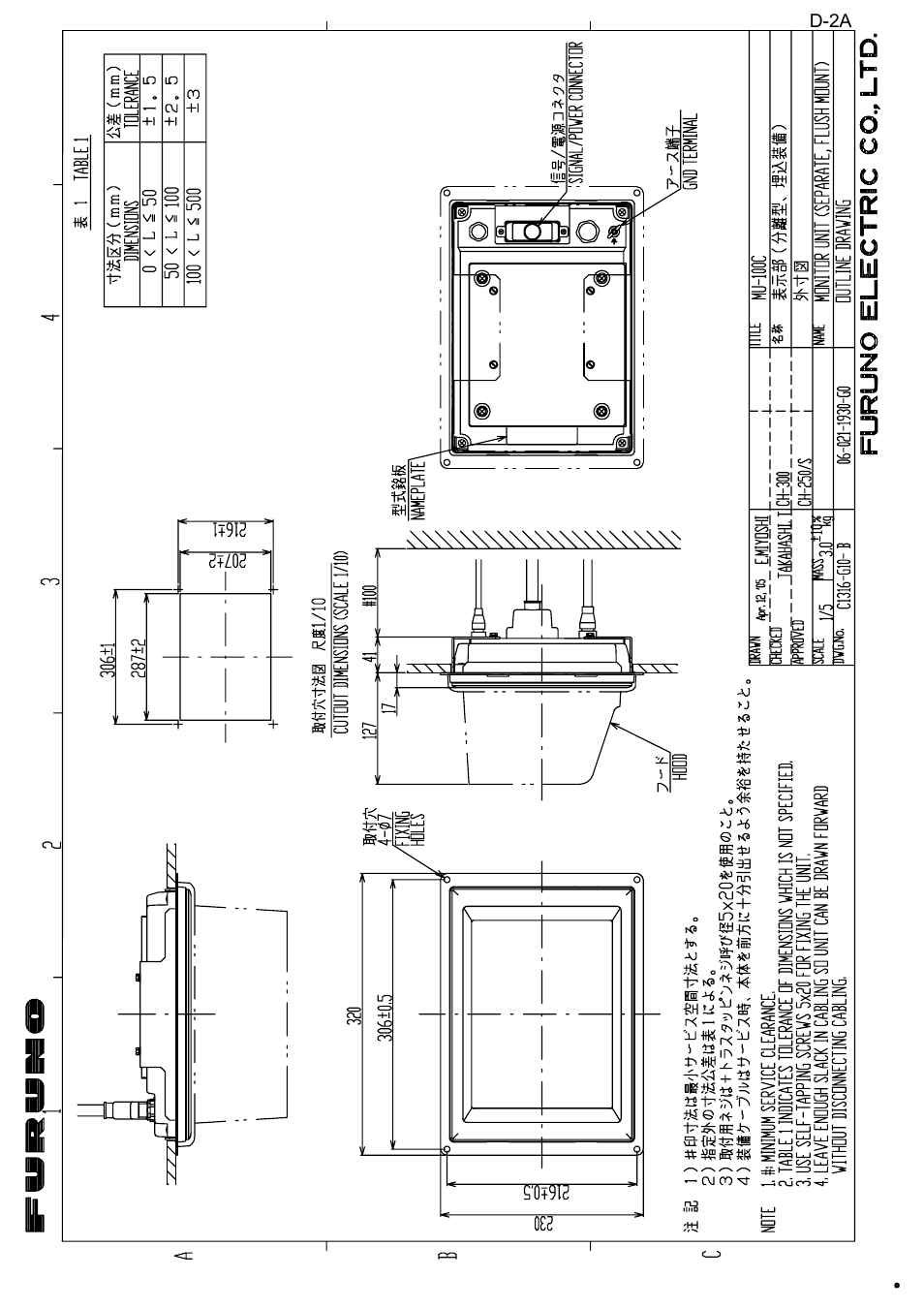 Furuno SEARCHLIGHT CH-250 User Manual | Page 59 / 79