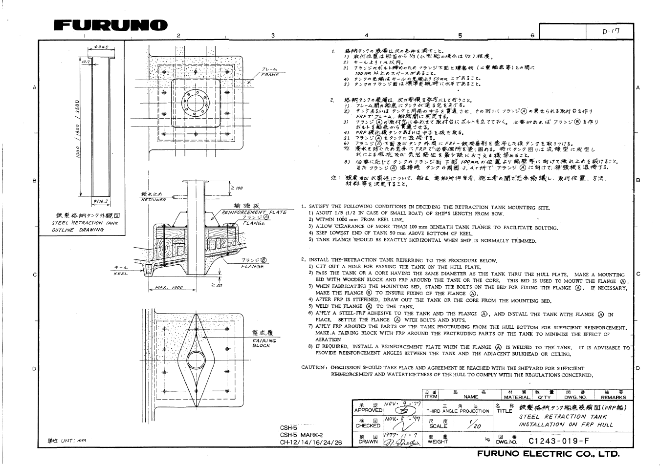 Furuno SEARCHLIGHT CH-250 User Manual | Page 75 / 79
