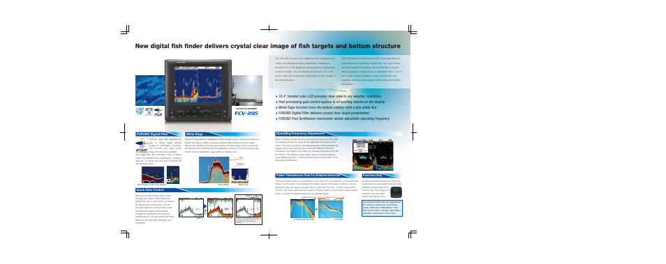 Furuno FCV-295 User Manual | Page 2 / 2