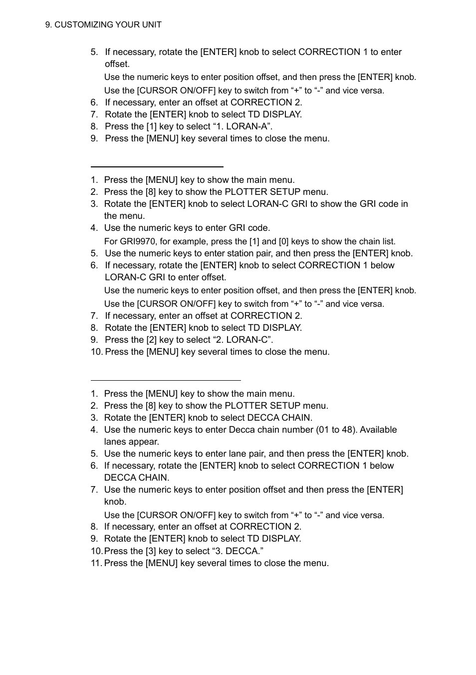 Furuno GP-3500F User Manual | Page 122 / 246