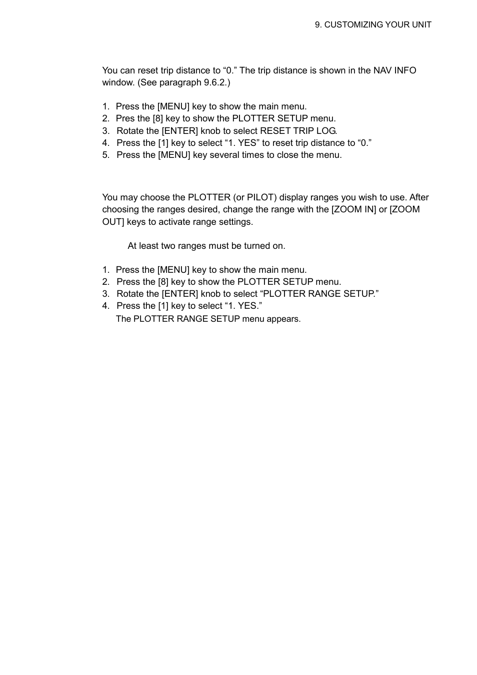 Furuno GP-3500F User Manual | Page 123 / 246