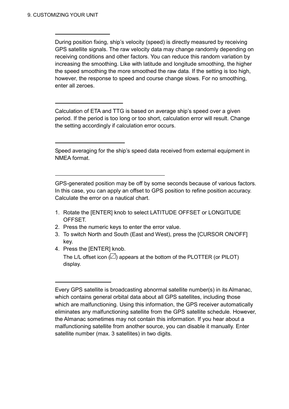 Furuno GP-3500F User Manual | Page 132 / 246