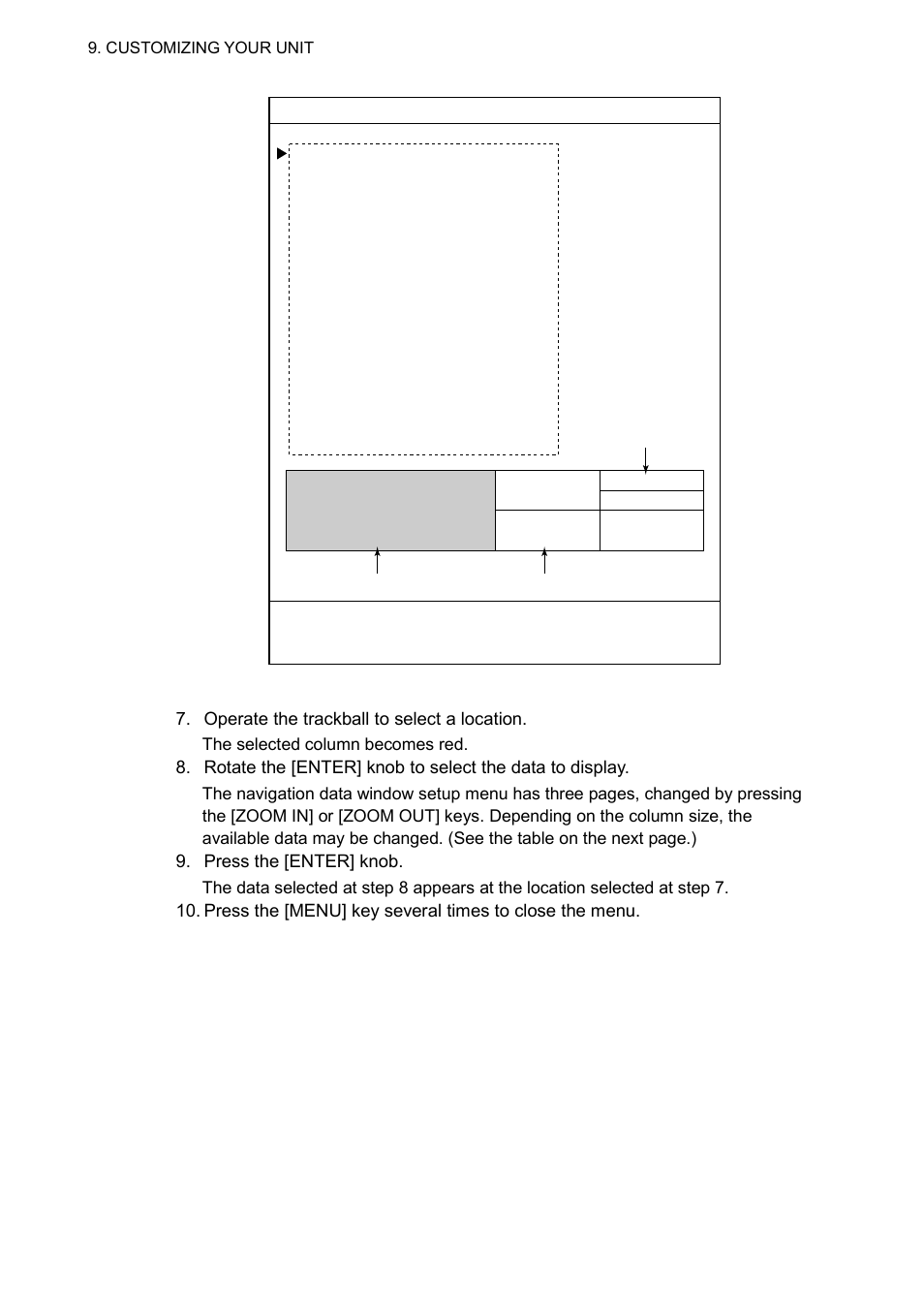 Furuno GP-3500F User Manual | Page 144 / 246