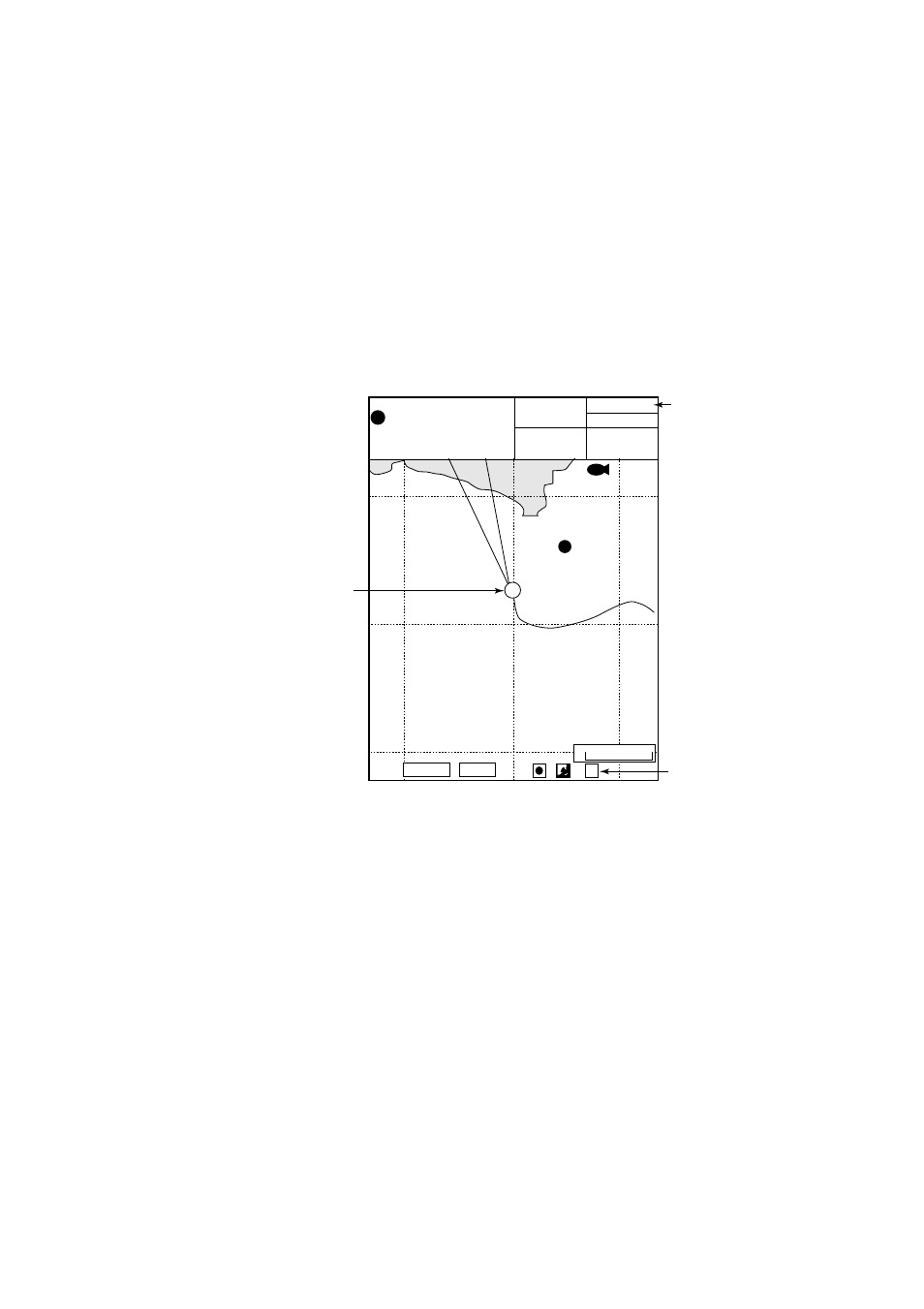 2 stopping, restarting plotting of own ship track | Furuno GP-3500F User Manual | Page 49 / 246