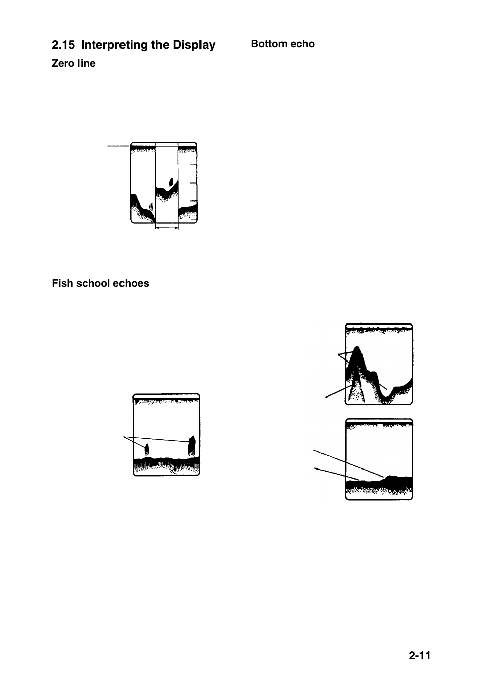 15 interpreting the display | Furuno GP-1650F User Manual | Page 25 / 109