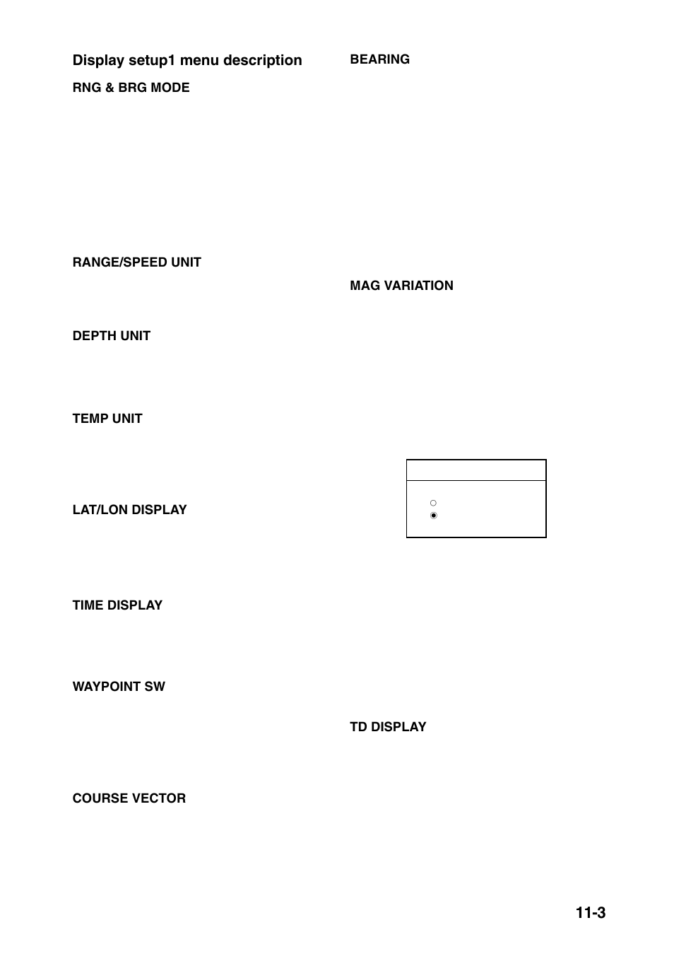 Furuno GP-1650F User Manual | Page 71 / 109