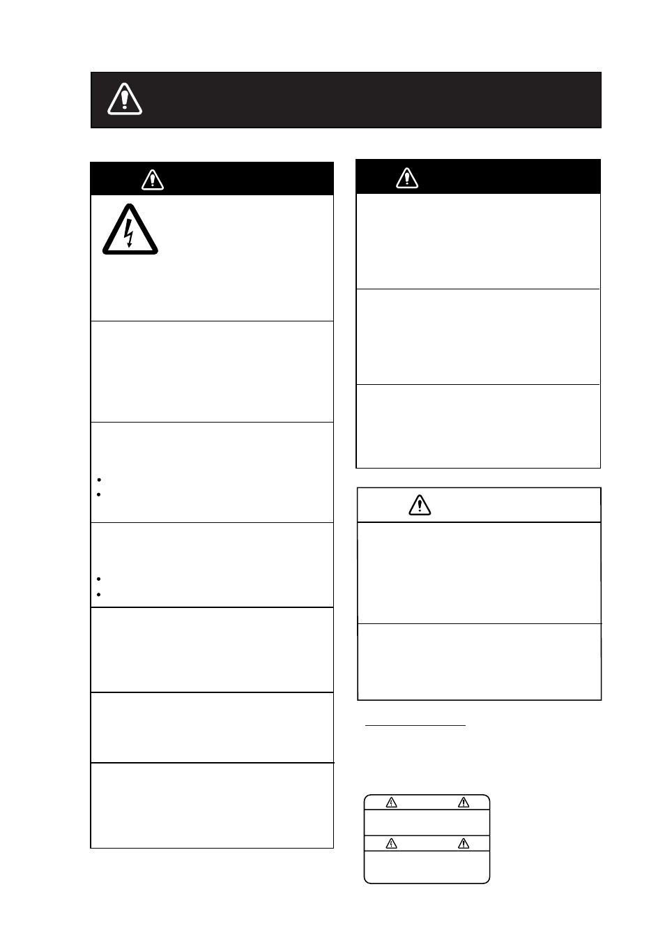 Safety instructions, Caution, Warning | Furuno AUTOPILOT NAVPILOT-500 User Manual | Page 3 / 73