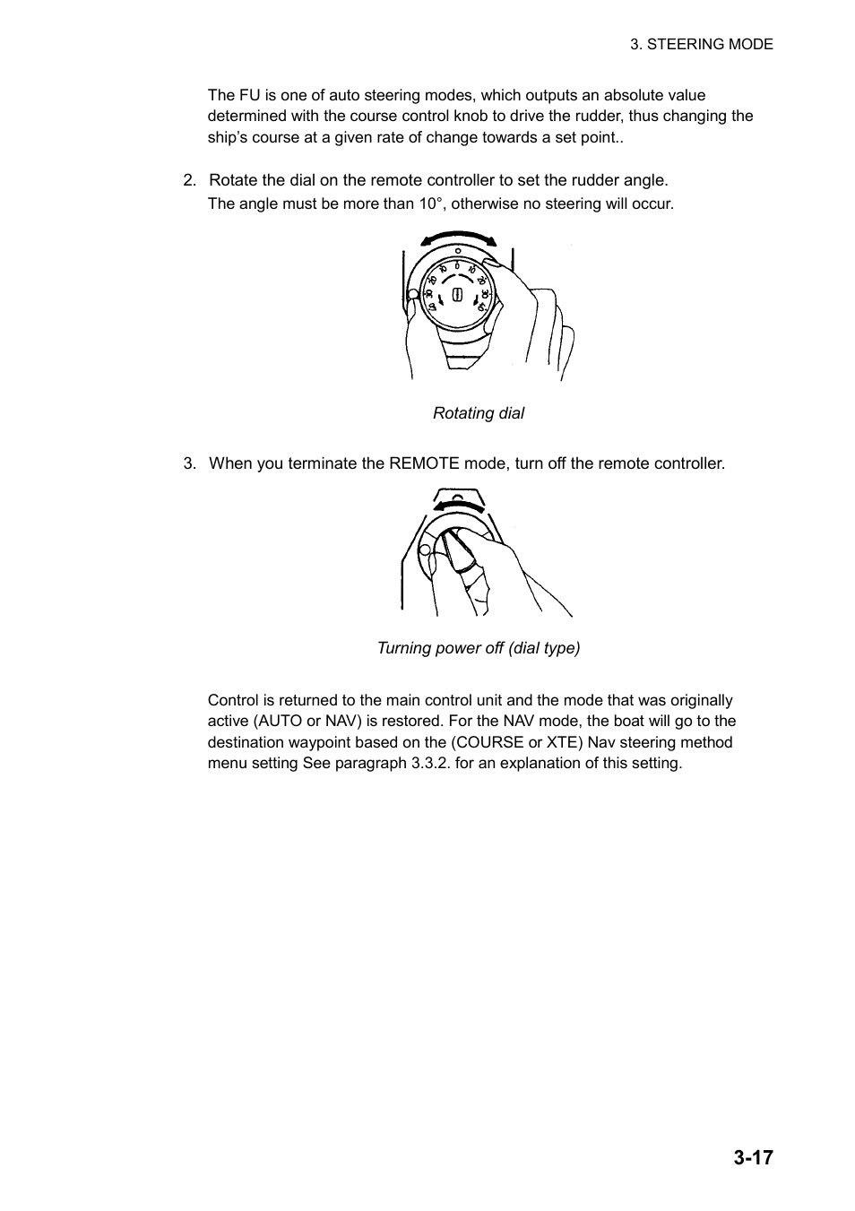 Furuno AUTOPILOT NAVPILOT-500 User Manual | Page 33 / 73