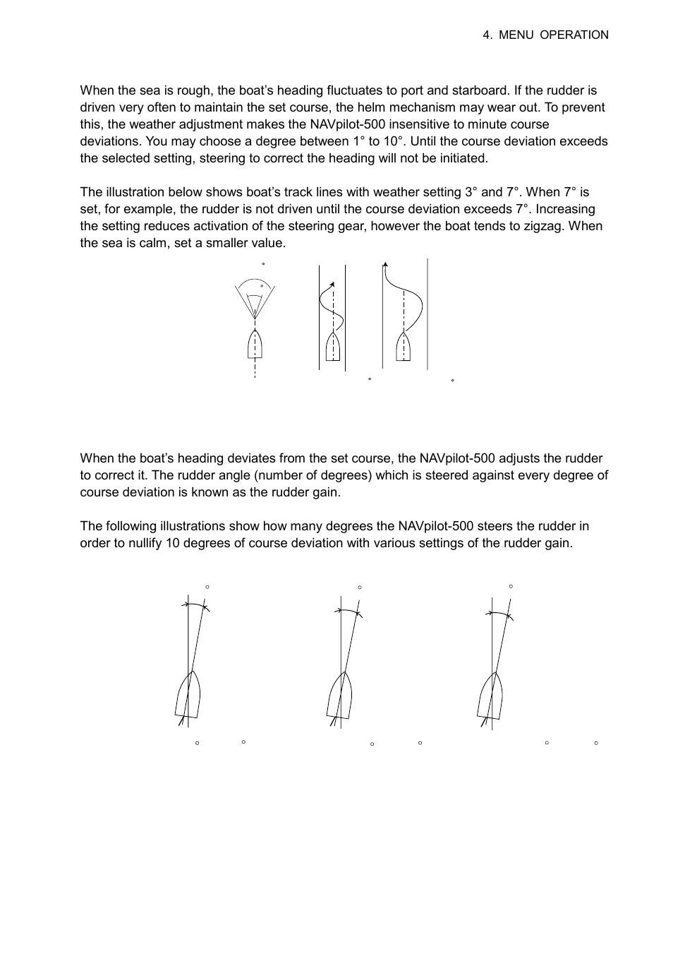 Furuno AUTOPILOT NAVPILOT-500 User Manual | Page 43 / 73