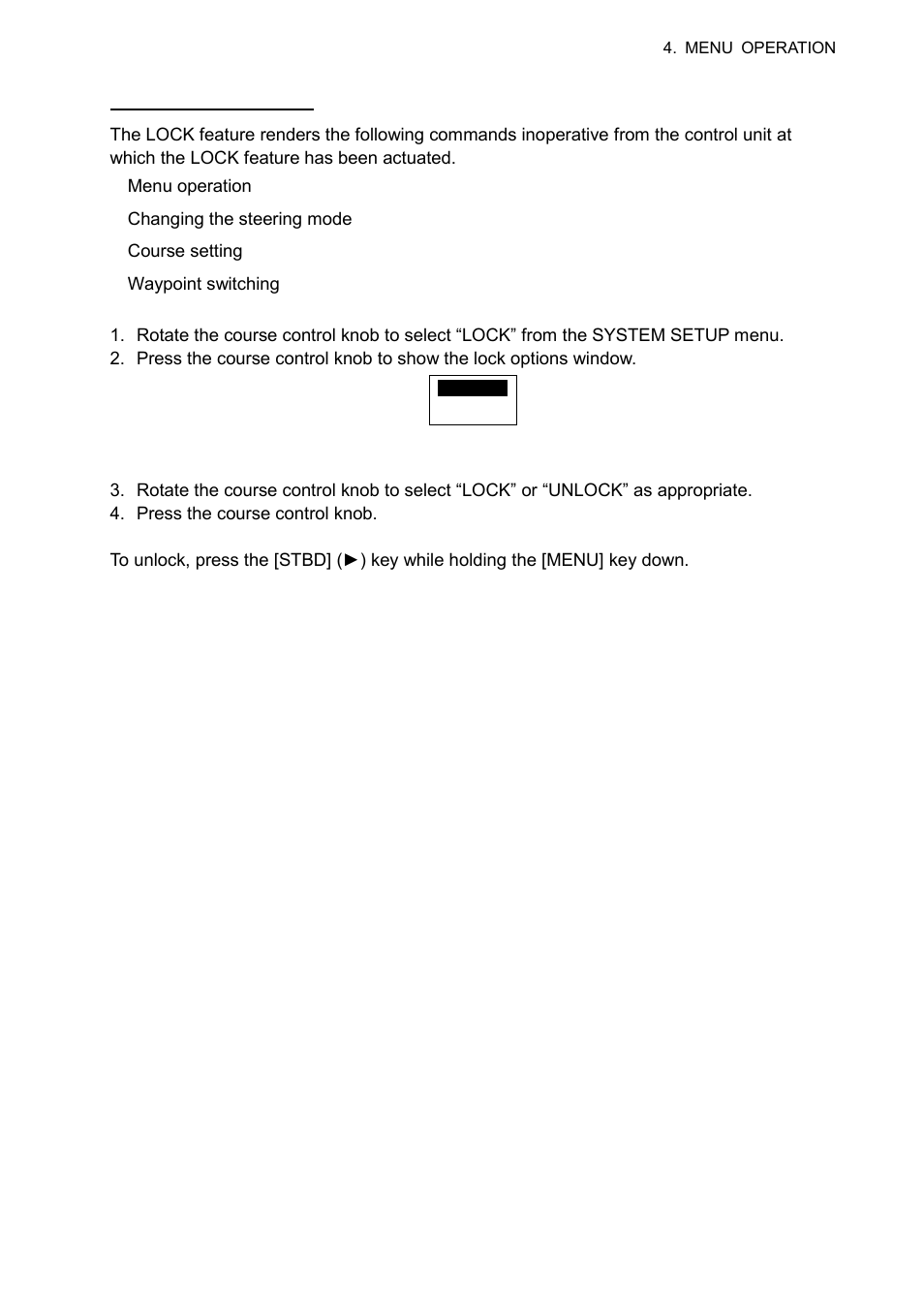 Furuno AUTOPILOT NAVPILOT-500 User Manual | Page 49 / 73