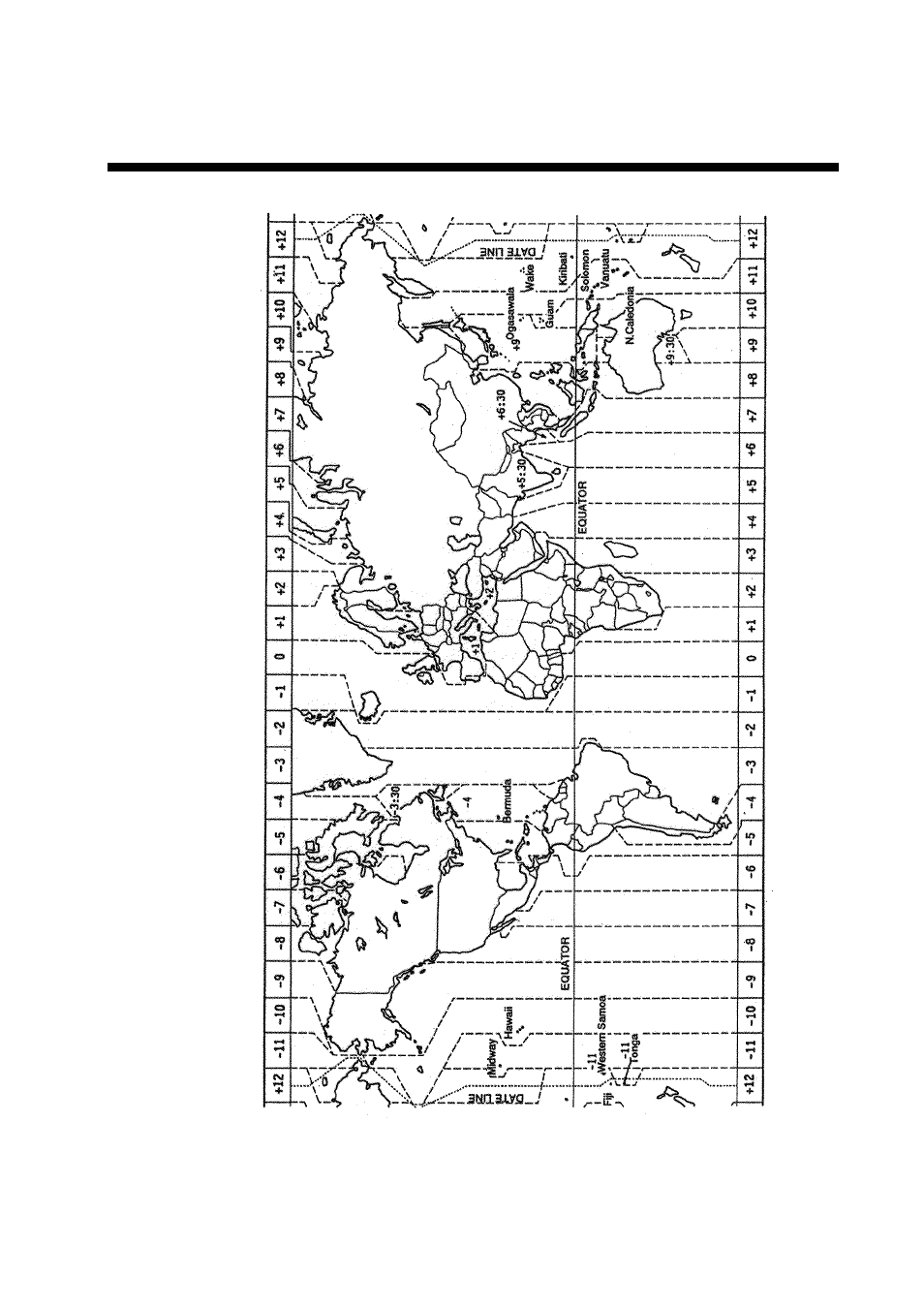 Time differences | Furuno GPS NAVIGATOR GP-150 User Manual | Page 89 / 103