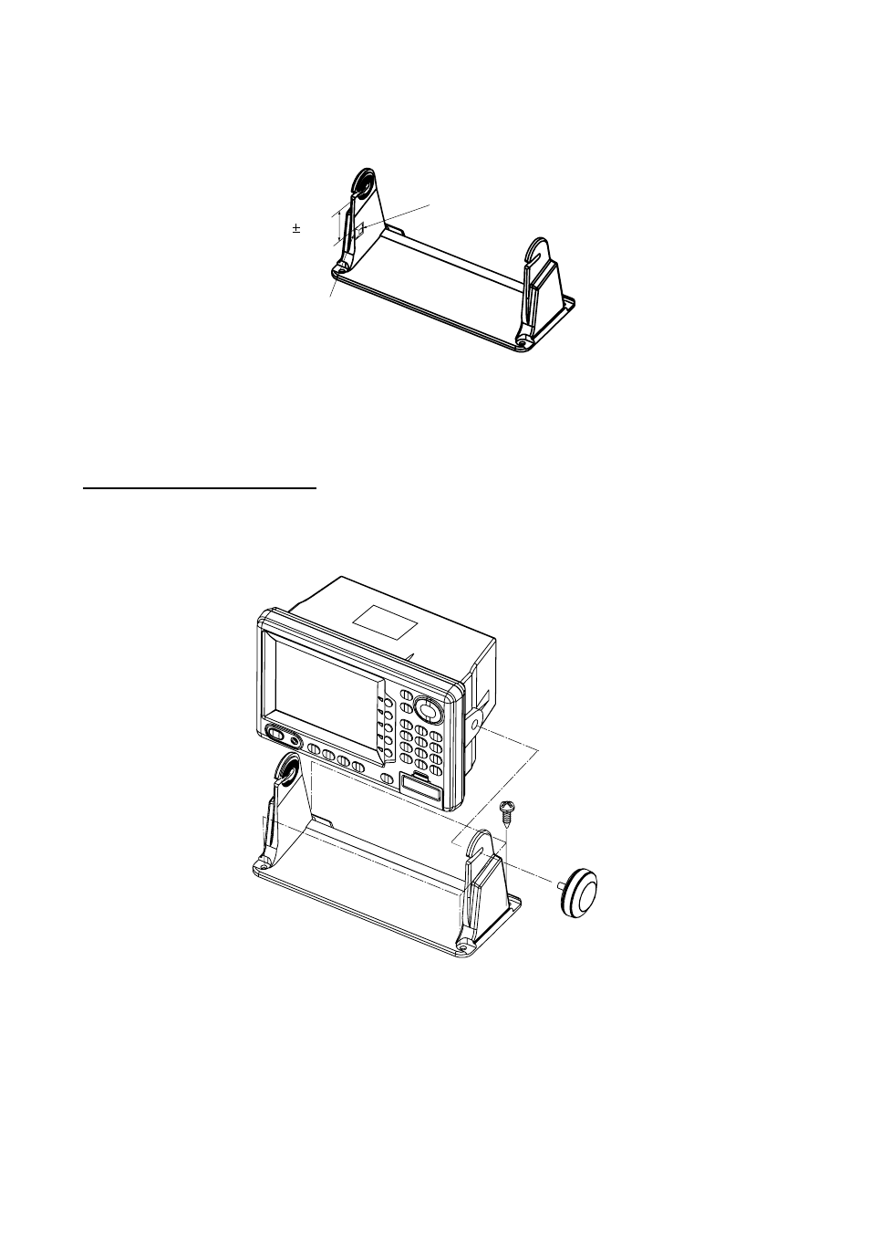 Mounting procedure | Furuno GP-1850WD User Manual | Page 10 / 44