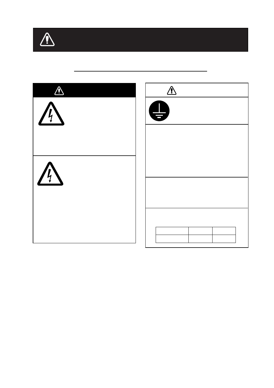 Safety instructions, Warning, Caution | Safety instructions for the installer | Furuno GP-1850WD User Manual | Page 3 / 44