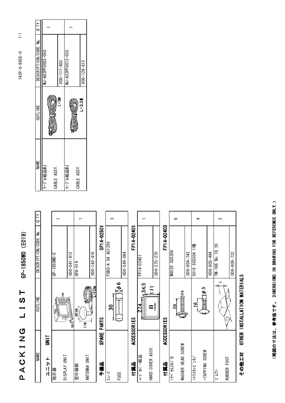 Furuno GP-1850WD User Manual | Page 32 / 44