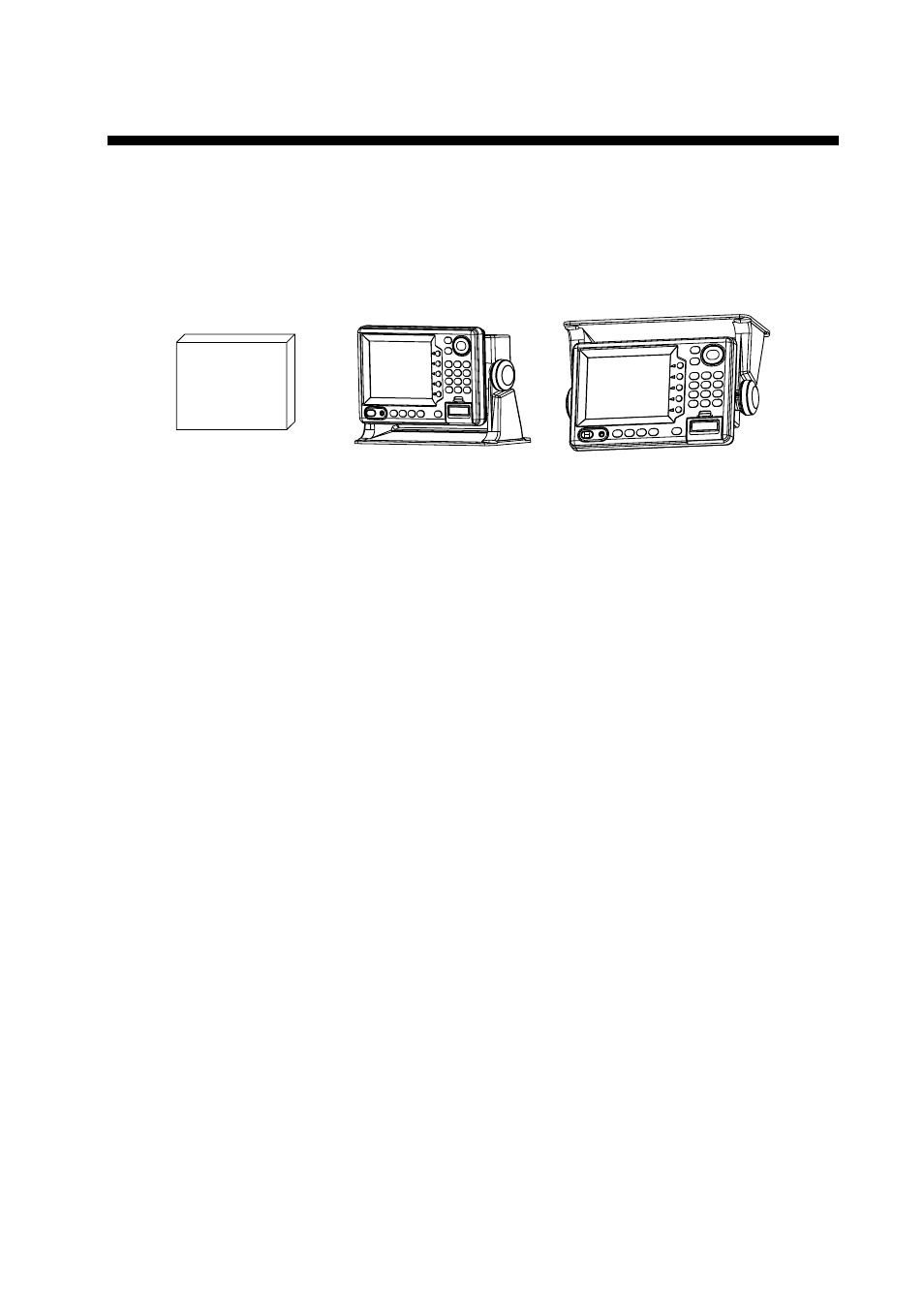 Installation, 1 installation of display unit | Furuno GP-1850WD User Manual | Page 9 / 44