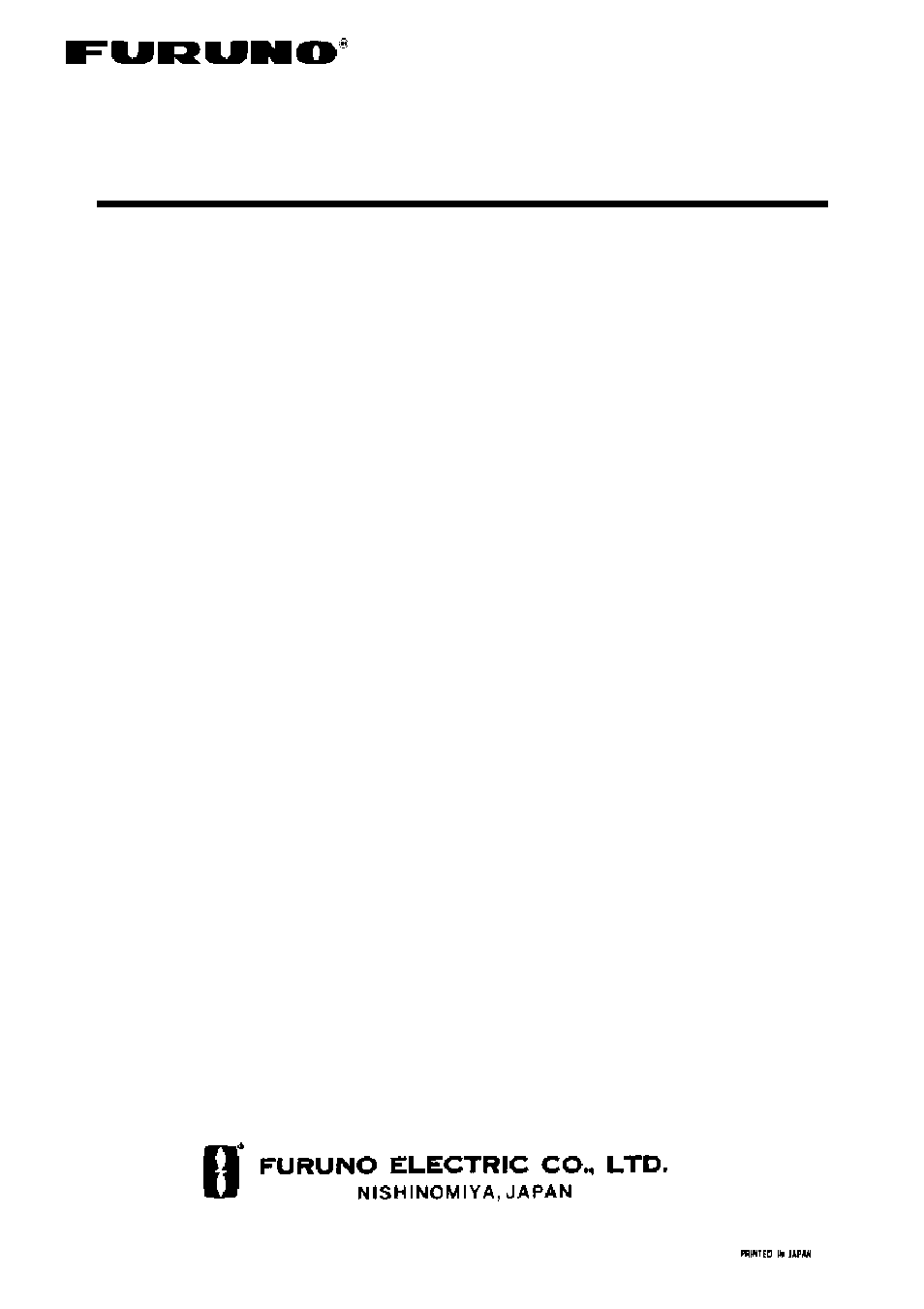 Furuno GP-310B User Manual | 16 pages
